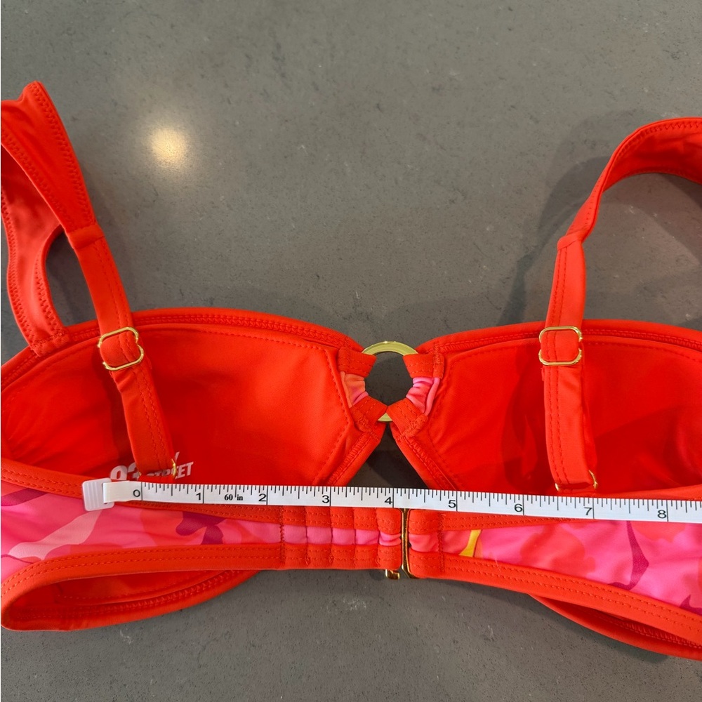 93 Play Street Bridget Swim Top in Floral Fruit Punch - Picture 8 of 9